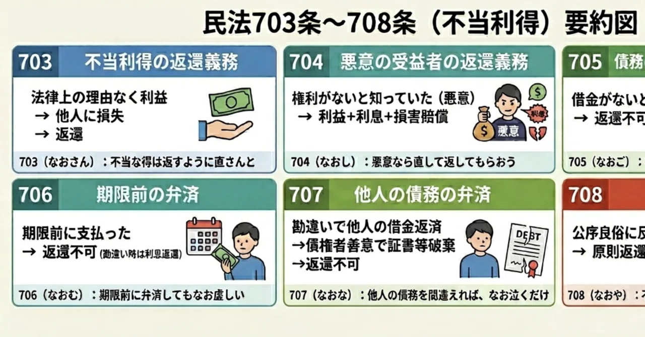不当利得とは何か|美里俊