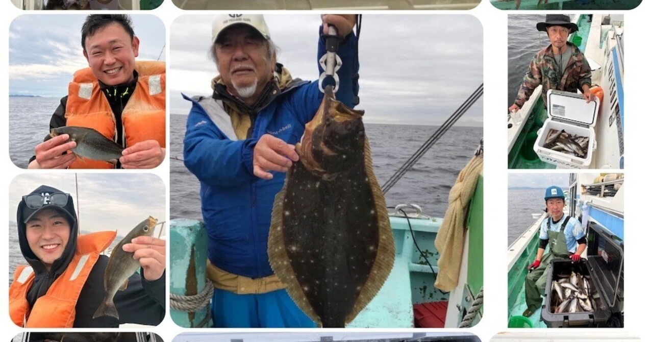 flounderさま個別出品 Live Bait] 3.5kg Flounder! [Grunt] Top 50 fish - many hits