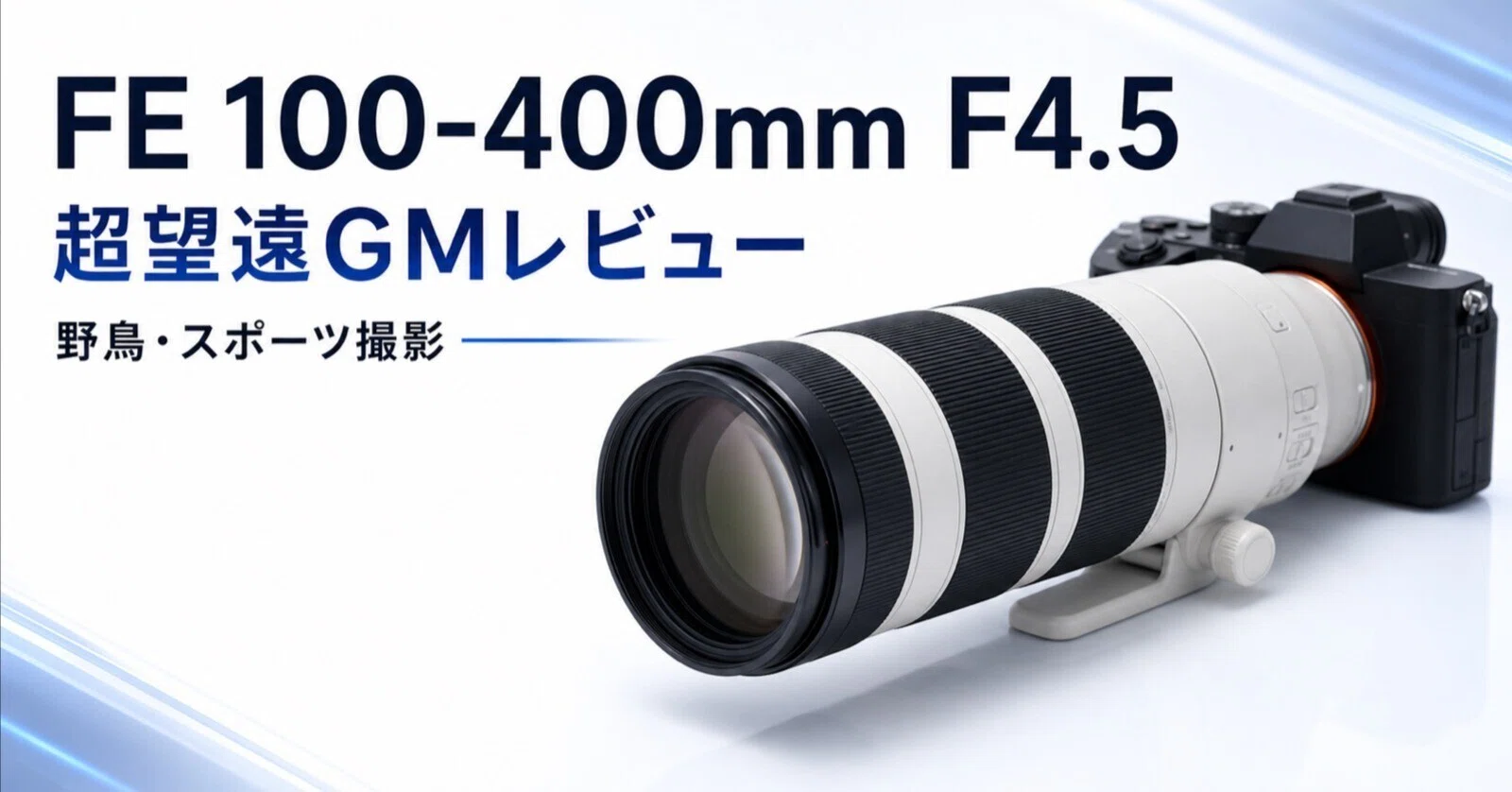 Sony FE 100-400mm F4.5 GM OSSレビュー・口コミ評判と特徴｜ズーム 