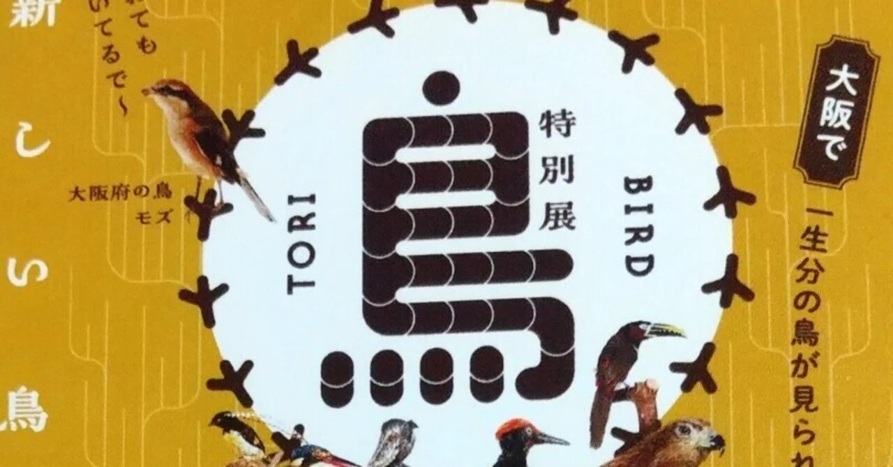 特別展『鳥』 大阪市立自然史博物館（ちょろっと常設展+植物園