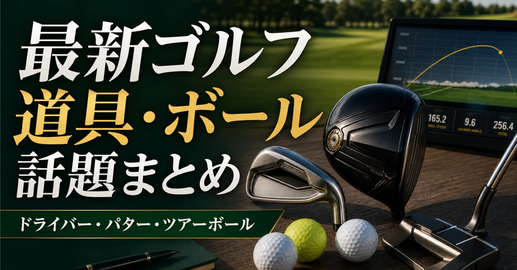 最新ゴルフ道具・ゴルフボールの話題まとめ｜2026年6月9日｜ゴルフボーイ