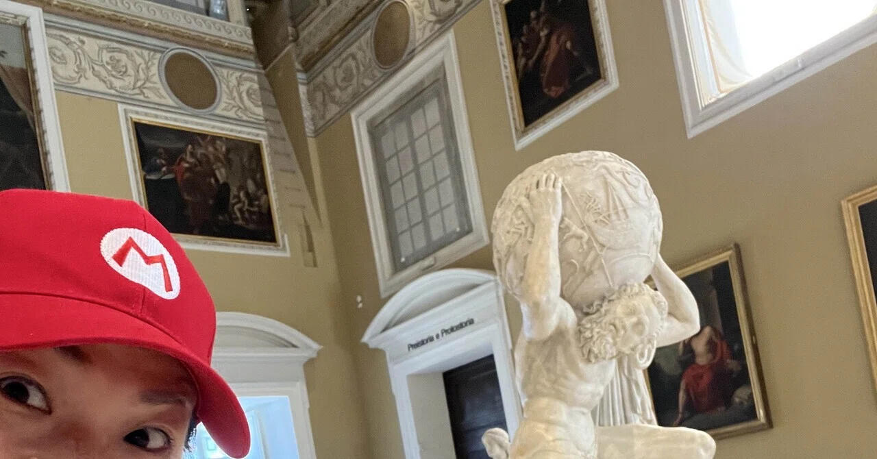 マリオと旅するイタリア［2日目‐3］大阪万博のアトラスと再会