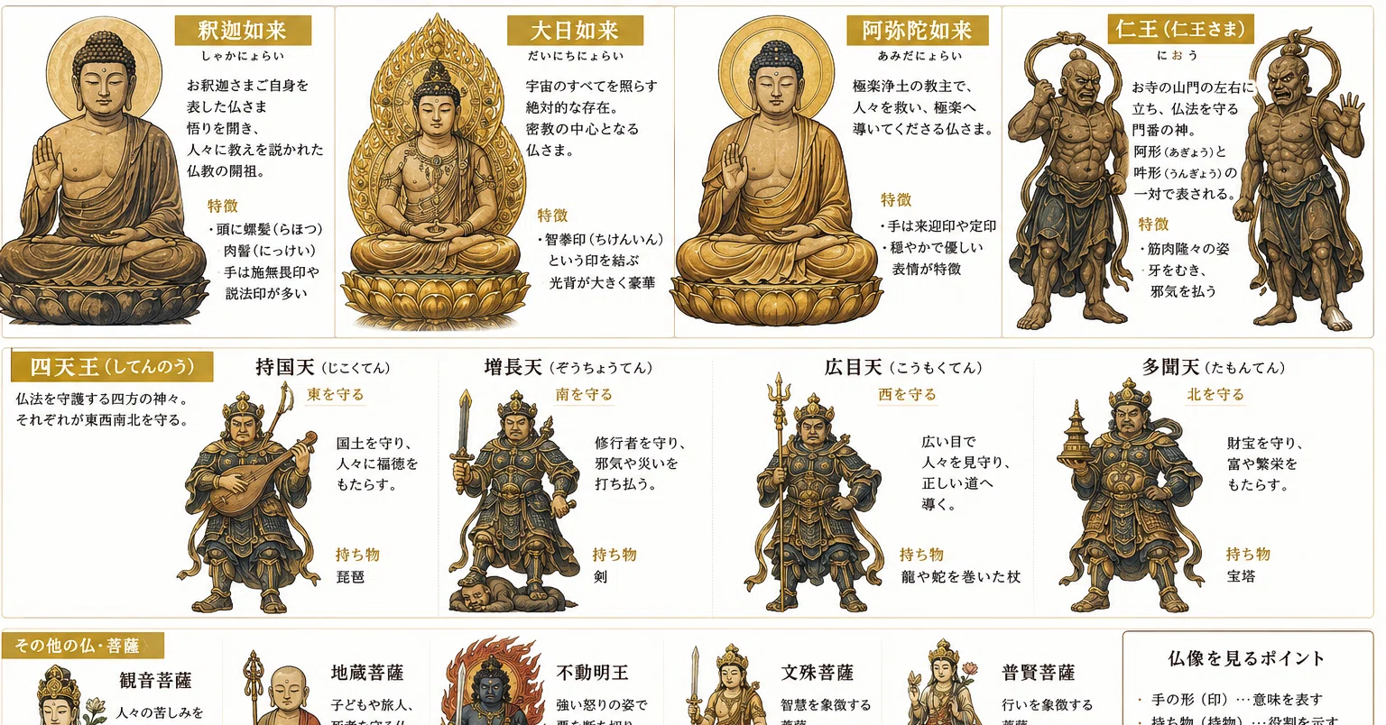 仏像の歴史と見方｜hon sora