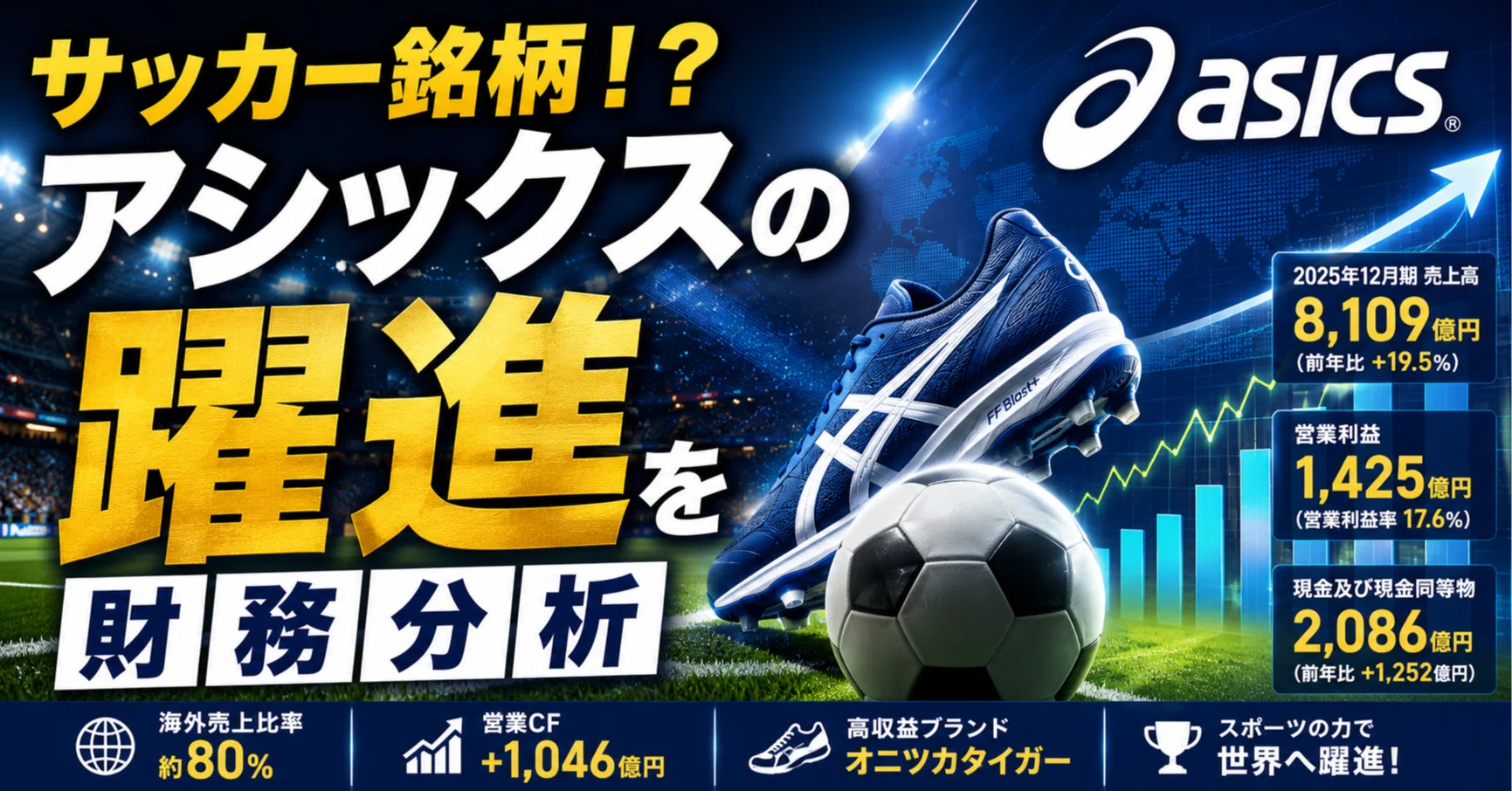 World Cup Stock!? A Financial Analysis of ASICS' Breakthrough