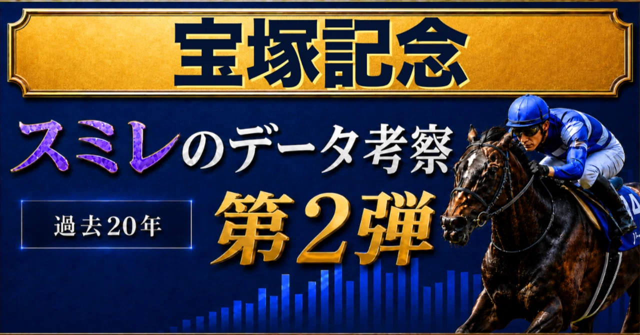 宝塚記念】過去20年データ考察第2弾 5歳で好走した24頭の共通点から 