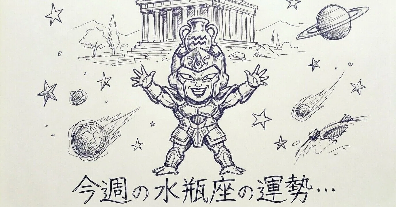 ♒水瓶座 週間深掘りレポート（6/9〜6/14）｜フリーザ課長