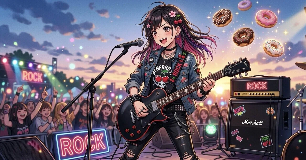 ROCKとさくらんぼともっちゅりん…MIX！｜高崎すずか