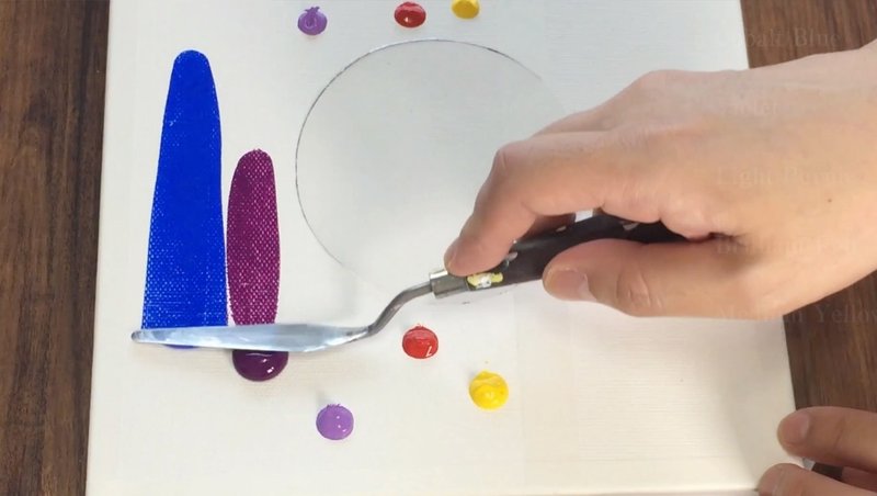 アクリル絵の具を使用した 夕日と鯨 の描き方 初心者が簡単に絵を描く方法 Junya Art Note