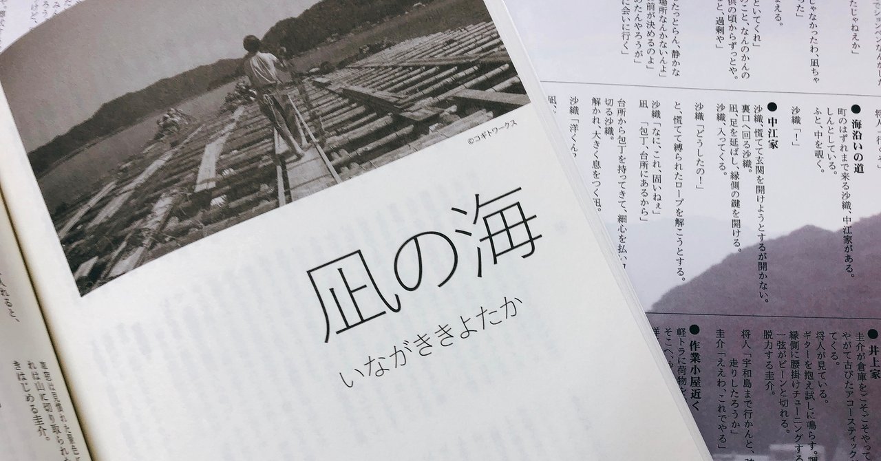 映画 凪の海 に寄せて 脚本いながききよたか コギトの本棚特別篇 その3 Cogitoworks Ltd Note