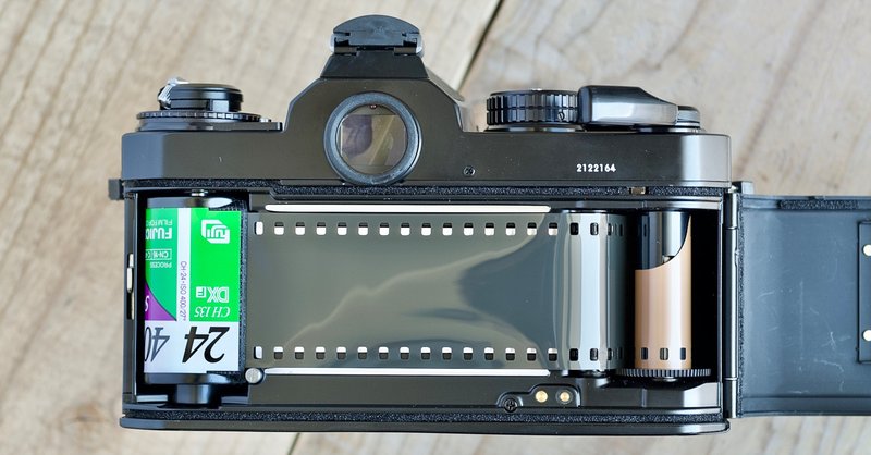 Nikon フィルムの入れ方 手動巻き機編 山とフィルムカメラ Note