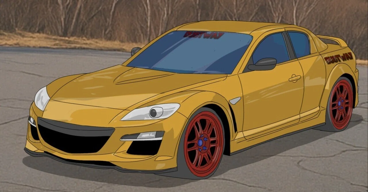 光速の走り屋オオサキショウコ】秋山のRX-8｜まとら魔術