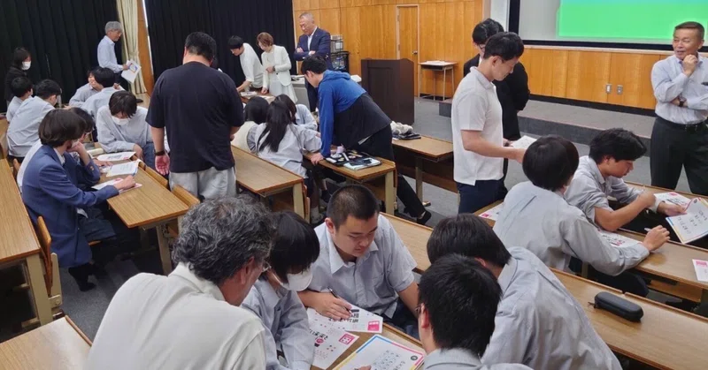 😸【貴志川高校】仕事をオモシロくしよう！楽しく「働く」ためのコツ：和歌山県トラック協会出前授業レポート