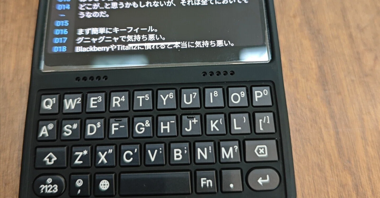 IKKO MindOne Pro ブラック Ikko Mind One Pro用キーボードケースが届いた｜葉月 陽