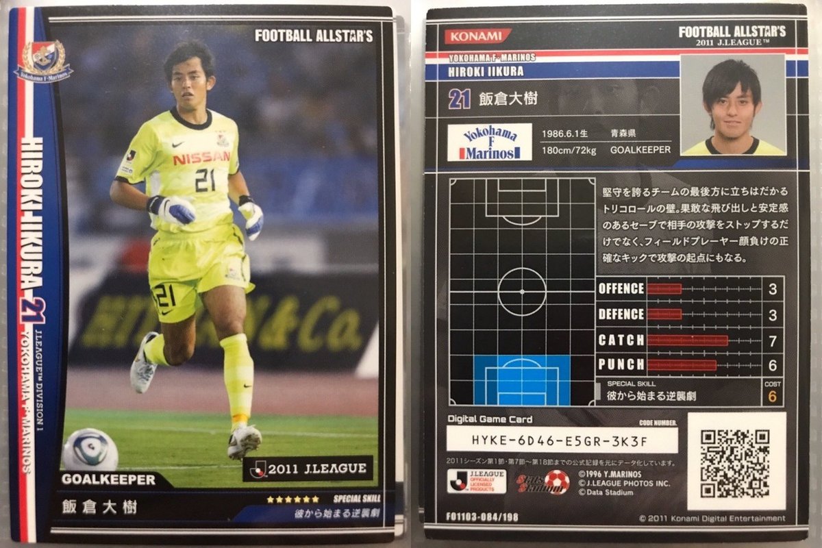 FOOTBALL ALLSTARS 2012 J.LEAGUE 未開封 FOOTBALL ALLSTARS 2012 J.LEAGUE 未開封