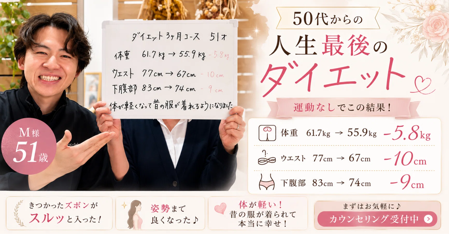 3ヶ月で-5kg】50代ダイエットの鍵は「肝臓」！運動なしで痩せる秘密