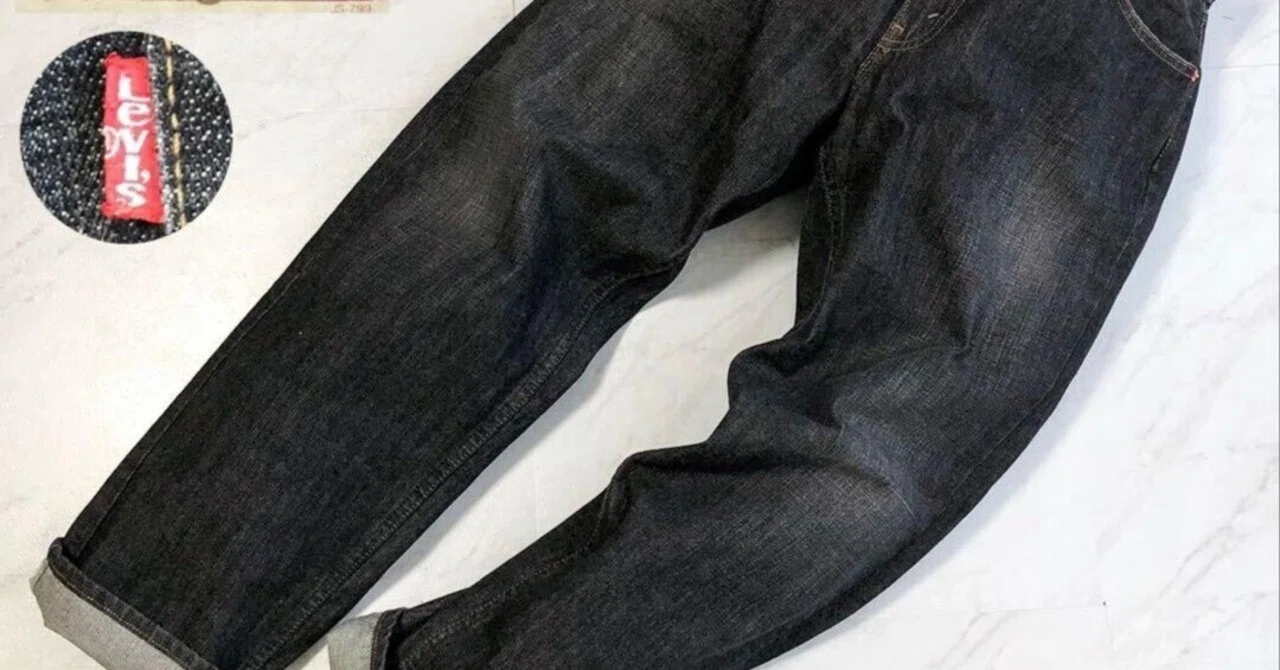 本日見つけた掘り出し物】【即完売必至】Levi's 569 バギー ブラック