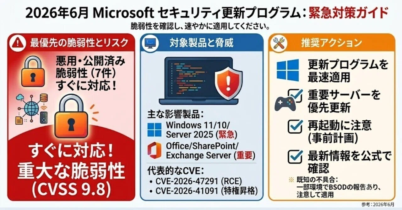 警告】6月のWindows Update放置NG！PCメディア運営者が教える対策