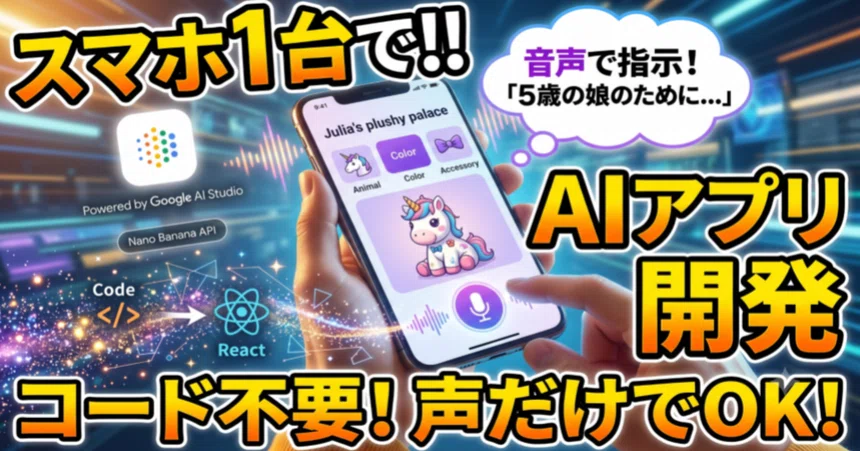 Develop AI Apps with Just a Smartphone! Experience 