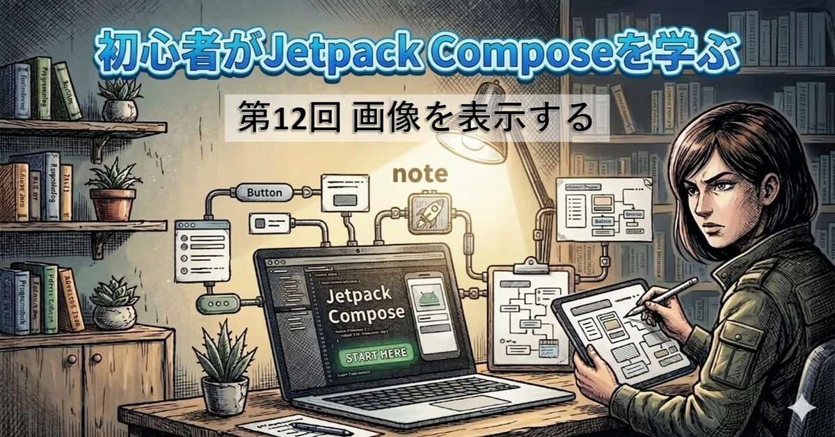 Jet Pac Windows Learning Jetpack Compose for Beginners - Part 12: Displaying Images|ざこっち