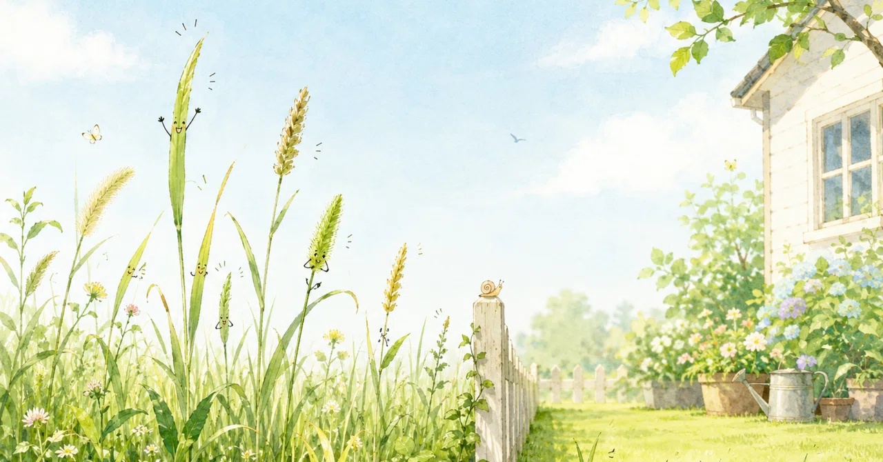 隣の芝生は青くていい｜ふえきさちこ