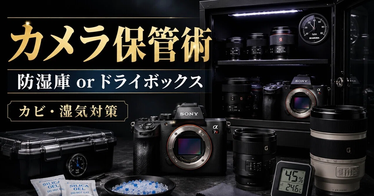 NIKKOR Z 40mm f/2 レンズ 防湿庫保管 カメラとレンズの保管方法｜防湿庫・ドライボックス・乾燥剤・湿度管理