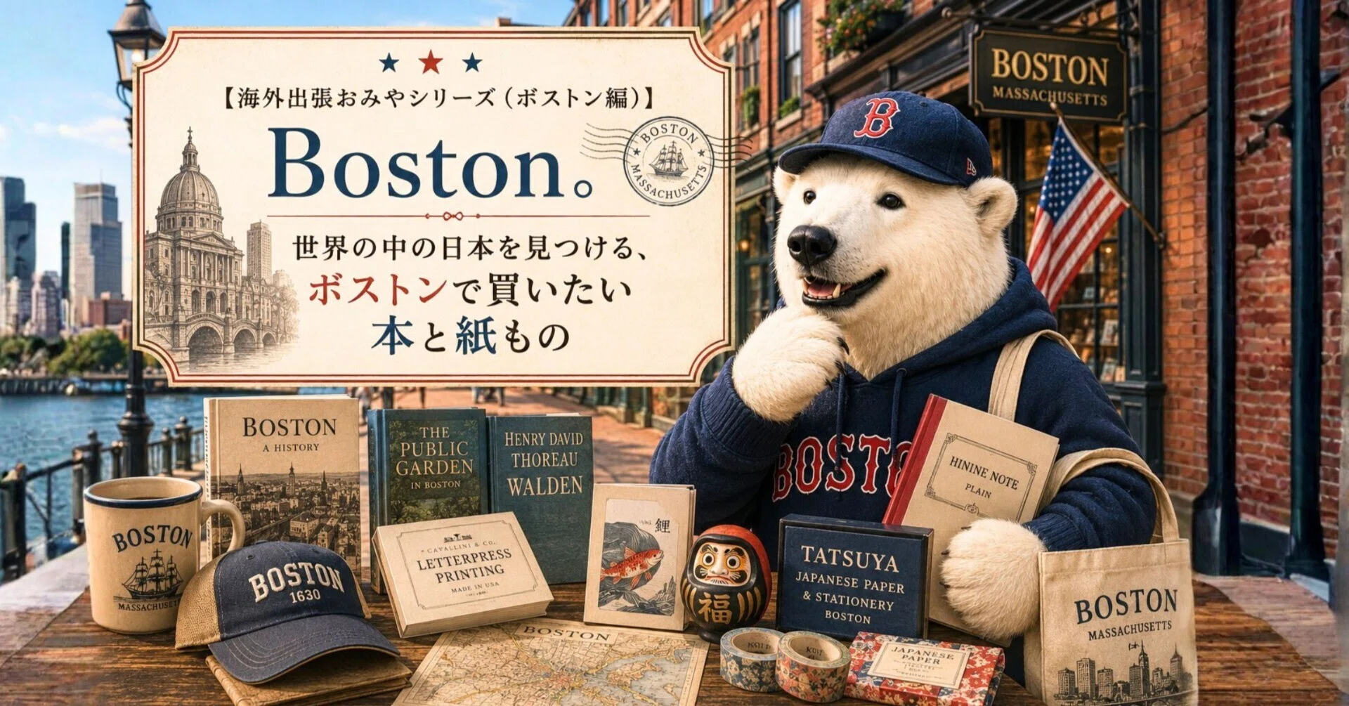海外出張おみやシリーズ（ボストン編）】Blinkit、Boots、Bon Marché