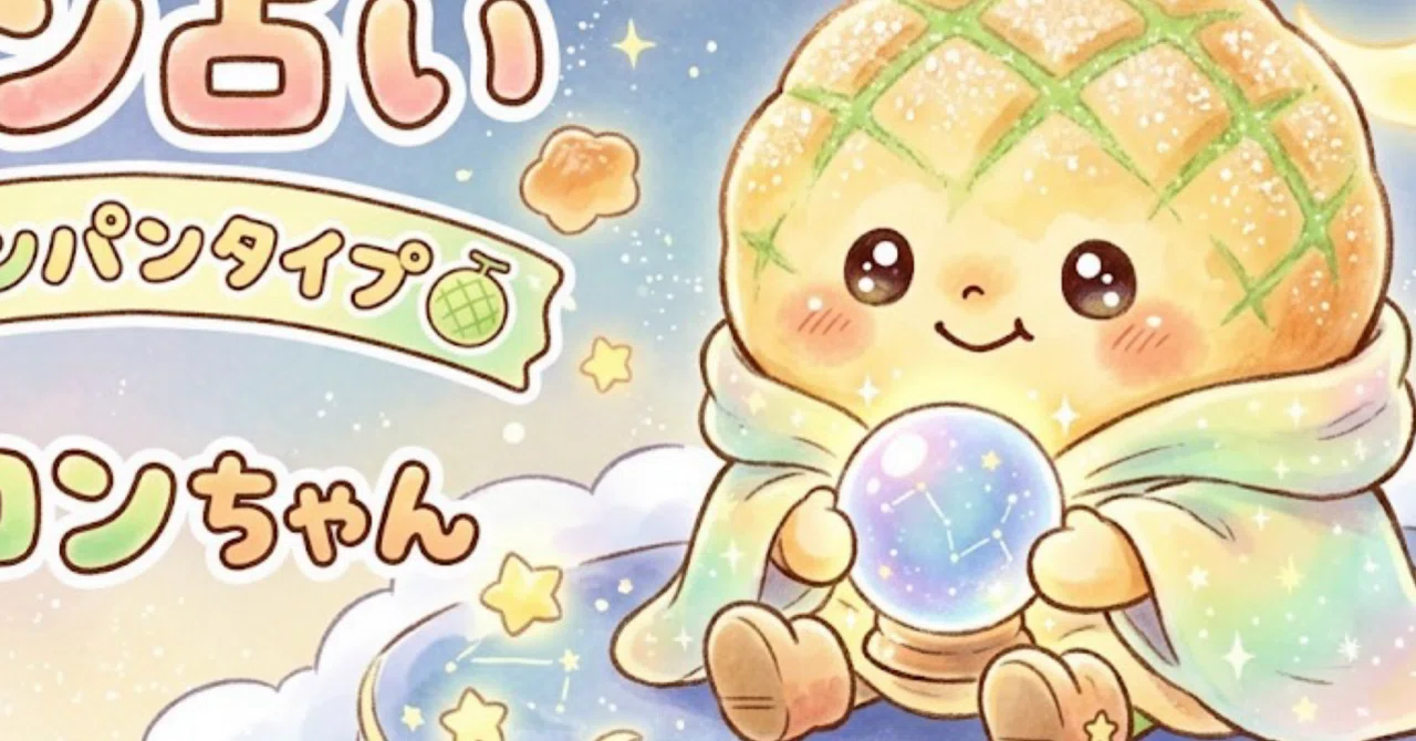ひらめきと明るさのパン〈メロンちゃん〉からのメッセージ?【公式 
