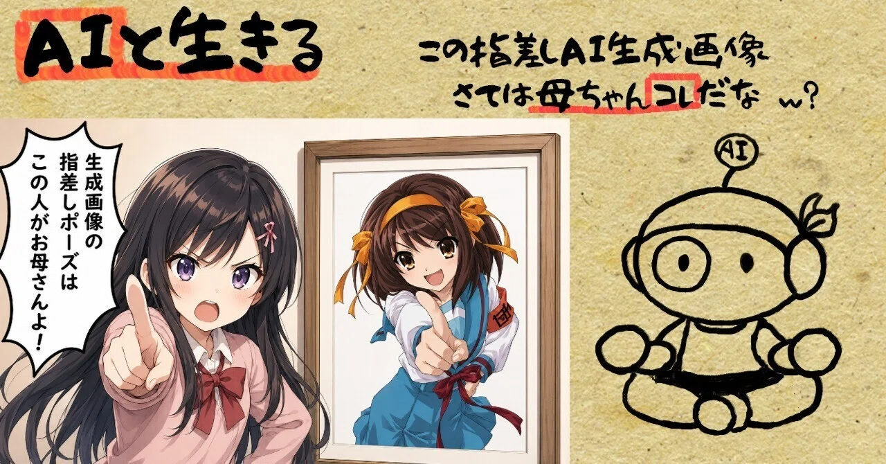 ＡＩキャラクターズ200個セット「業者仕入れ歓迎」 最近のAI生成画像、指を差して叫んでる絵多すぎない？…さては母ちゃん
