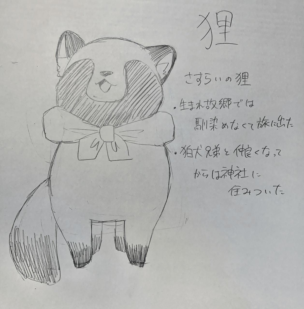 課題の漫画 キャラデザ編 すいまばく Note