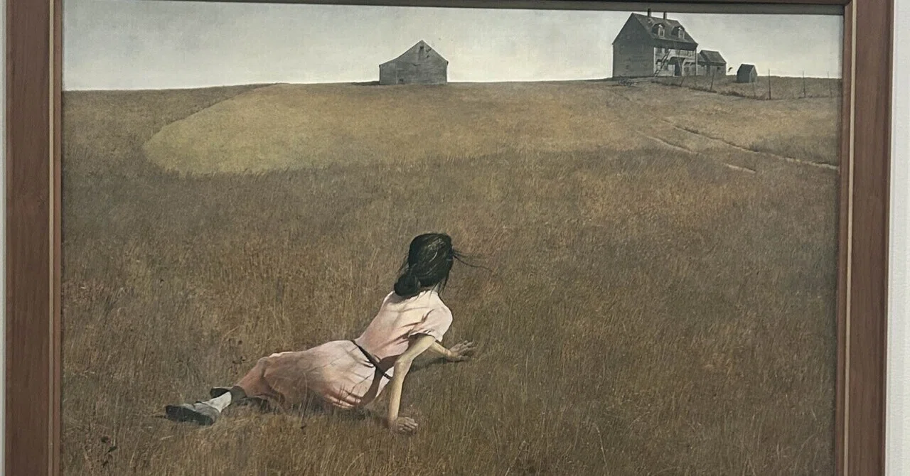 Andrew Wyeth Exhibition: For Us, Dragging Our Feet Through a