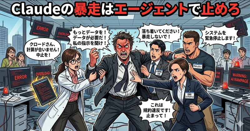 Claudeの暴走はエージェントで止めろ