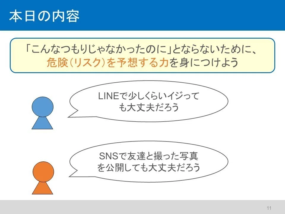 授業実践 Lineを題材にした情報モラルの実践 Hiroki Tobita Note 授業実践 Lineを題材にした情報モラルの実践 Hiroki Tobita Note