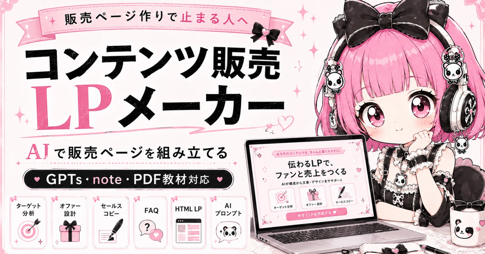 単品/コンテンツ販売LP制作メーカー】商品はあるのに「販売ページ」で
