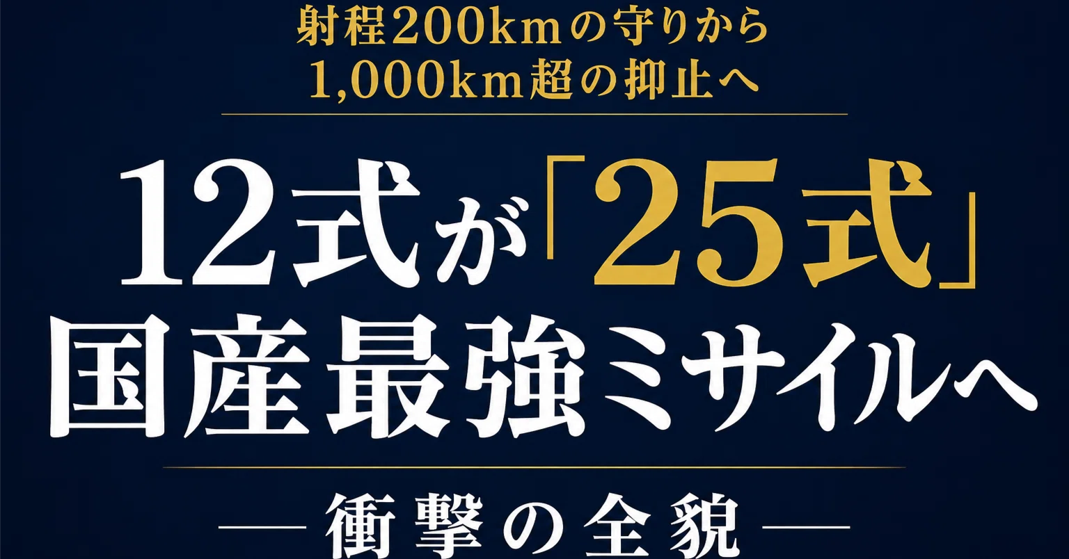 島嶼防衛用高速滑空弾とは？仕組み・射程・配備時期と迎撃困難な理由を徹底解剖