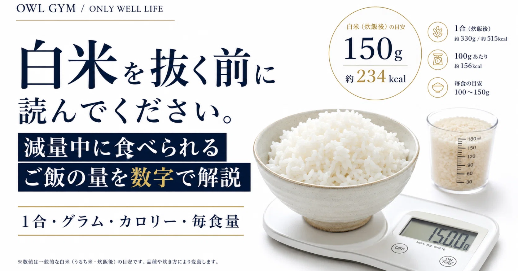 ご飯 100g カロリー