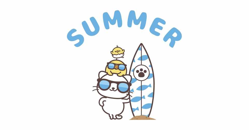 Note見出し用イラスト Summer コーヘーズ Note