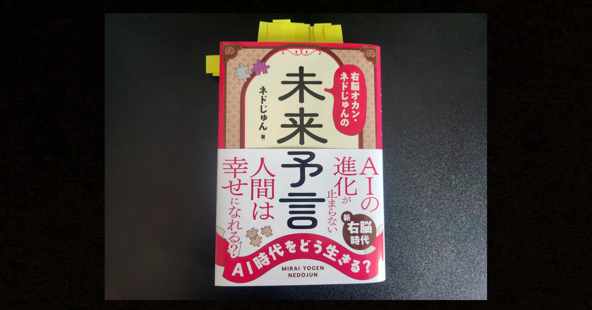 未来予知 日本語 未開封シュリンクつき 未来が楽しみに変わる本】ネドじゅんさんの最新著書「未来予言」。今の