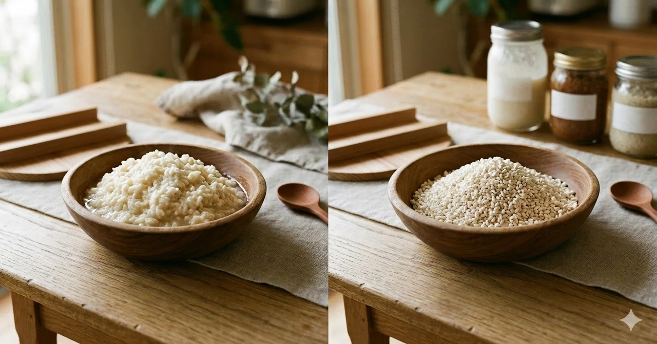自家製 麹調味料 「乾燥麹」と「生麹」どっちが良い？仕上がりと使いやすさで選ぼう｜ Yukari .n