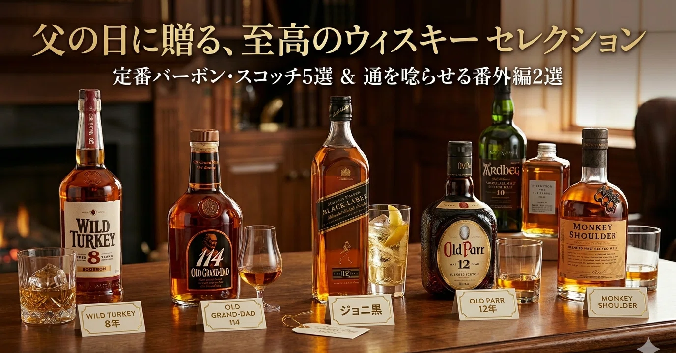こだわり派のお父さんにも】父の日に贈りたい本格ウイスキーおすすめ5