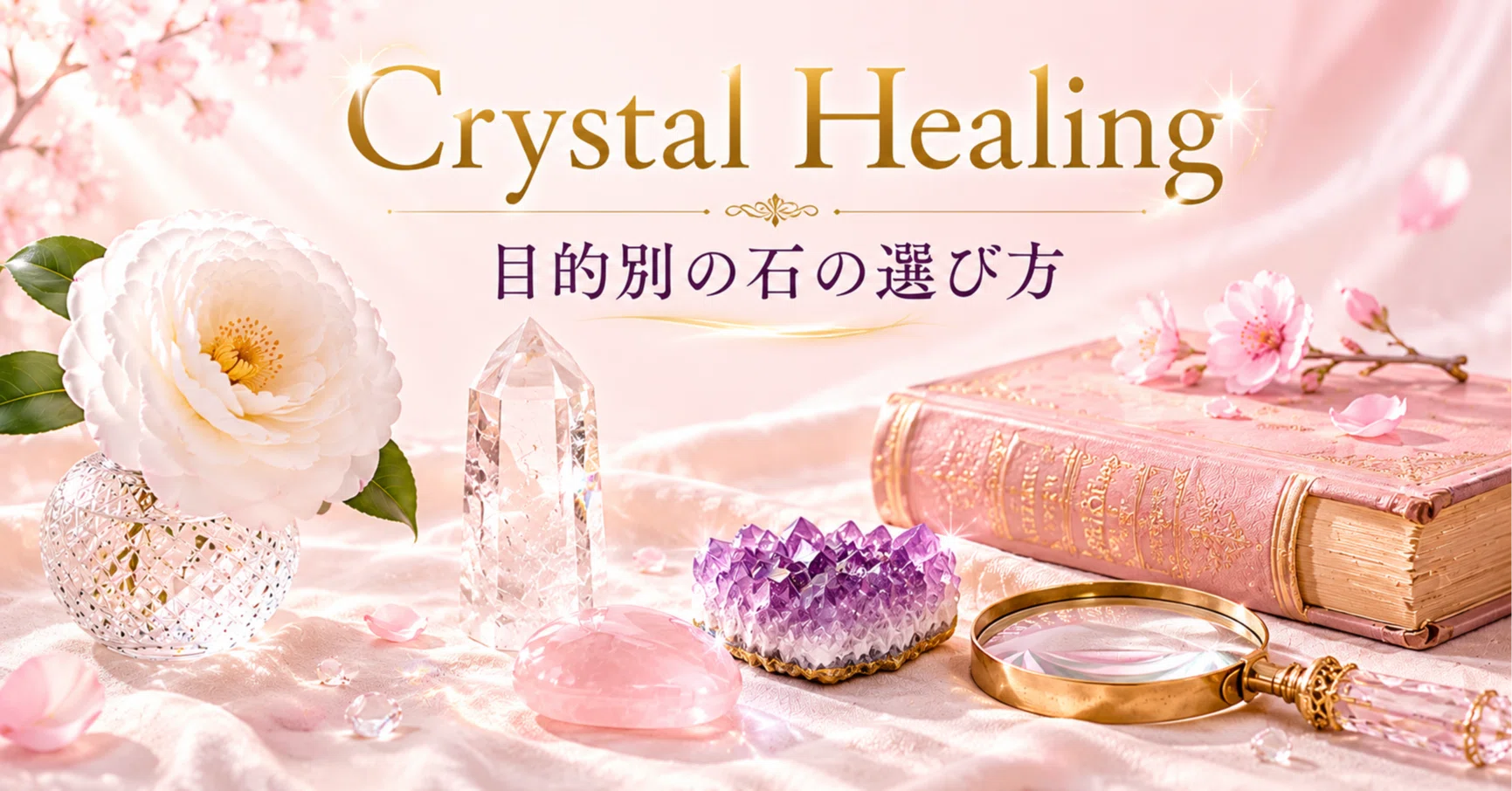 天然石【Crystal Channeling】 霊視✝占術 アメリカ西海岸の占術界で発見された、クリスタルが目的別に波動を