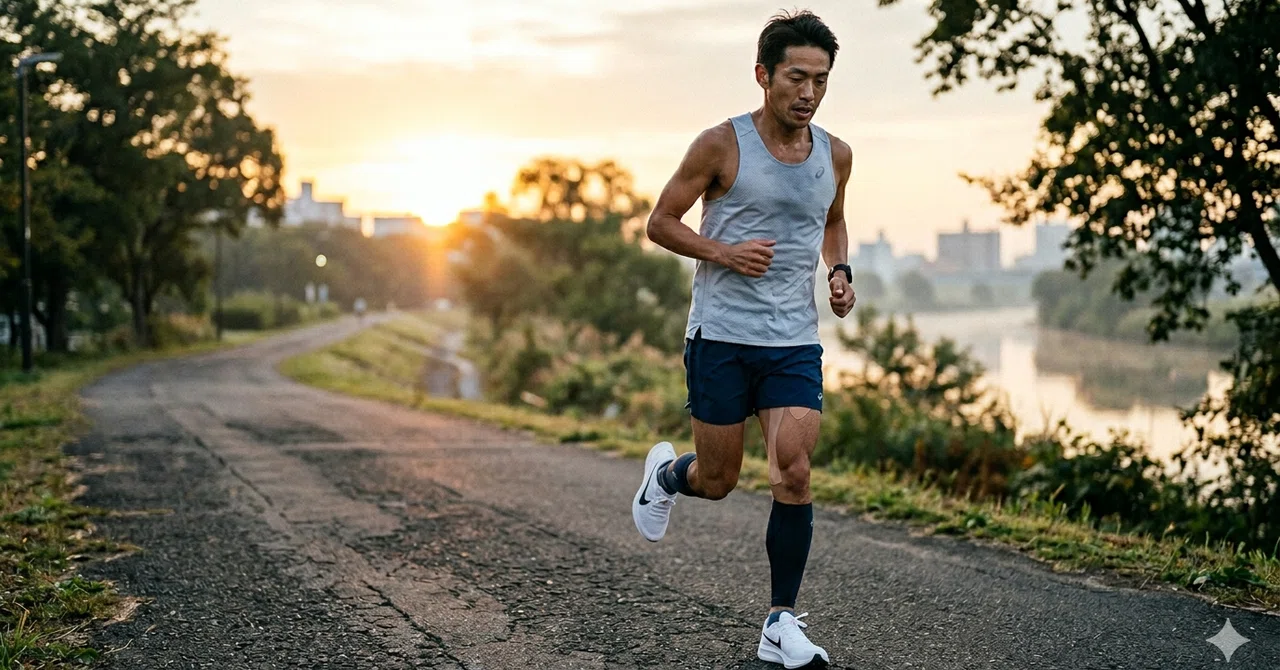 ランニング障害（ハムストリング付着部炎）完治の判断は、20㎞止まらずに走れたとき｜もういちどサブ3＠3年以内