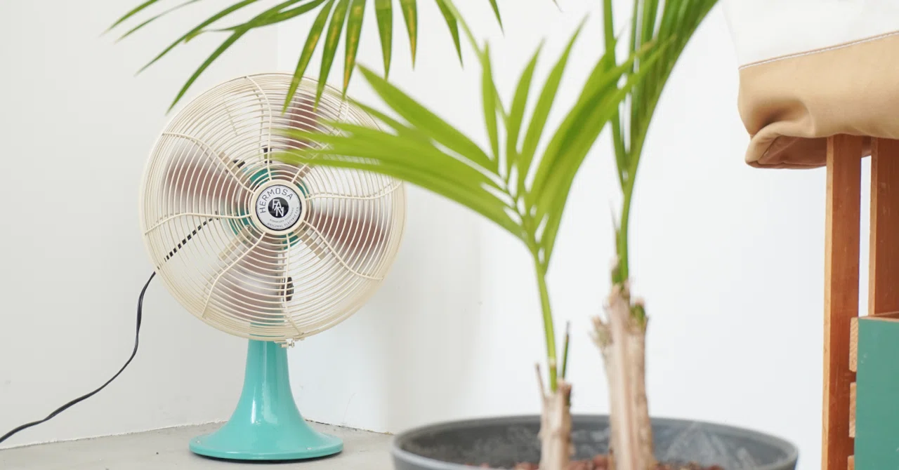 扇風機 ハモサ HERMOSA レトロファン アンティーク調 RETRO FAN 