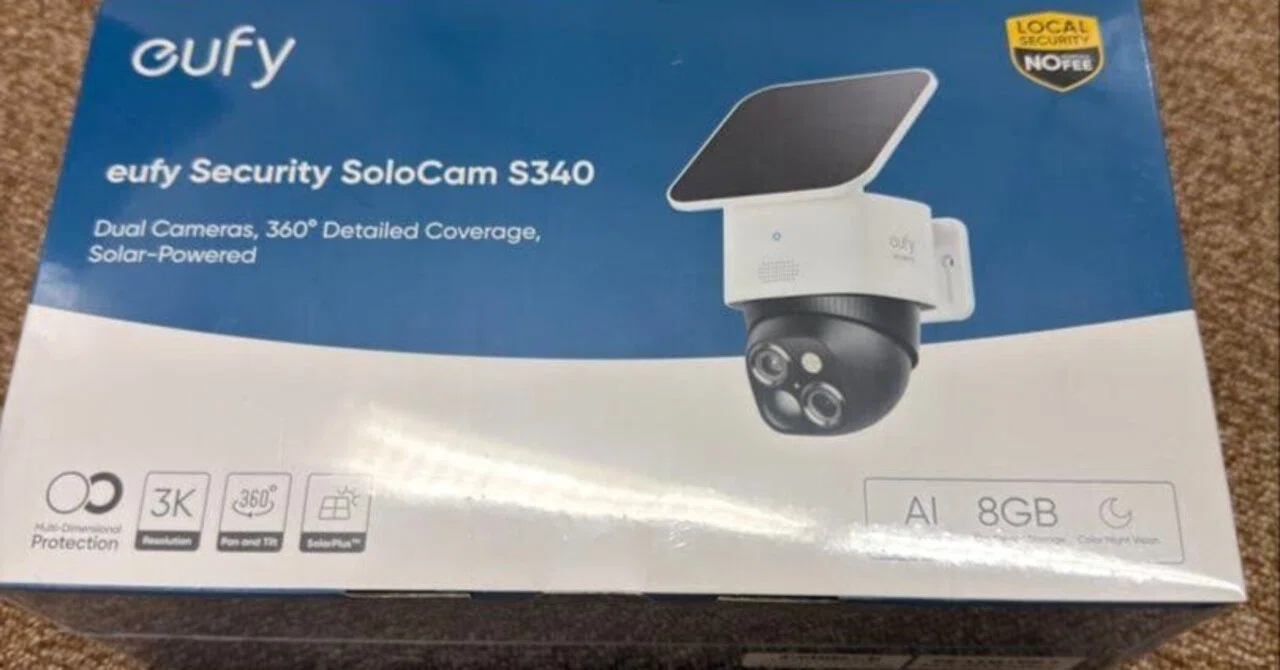 本日見つけた掘り出し物】【プロが選ぶ】eufy SoloCam S340 防犯カメラ