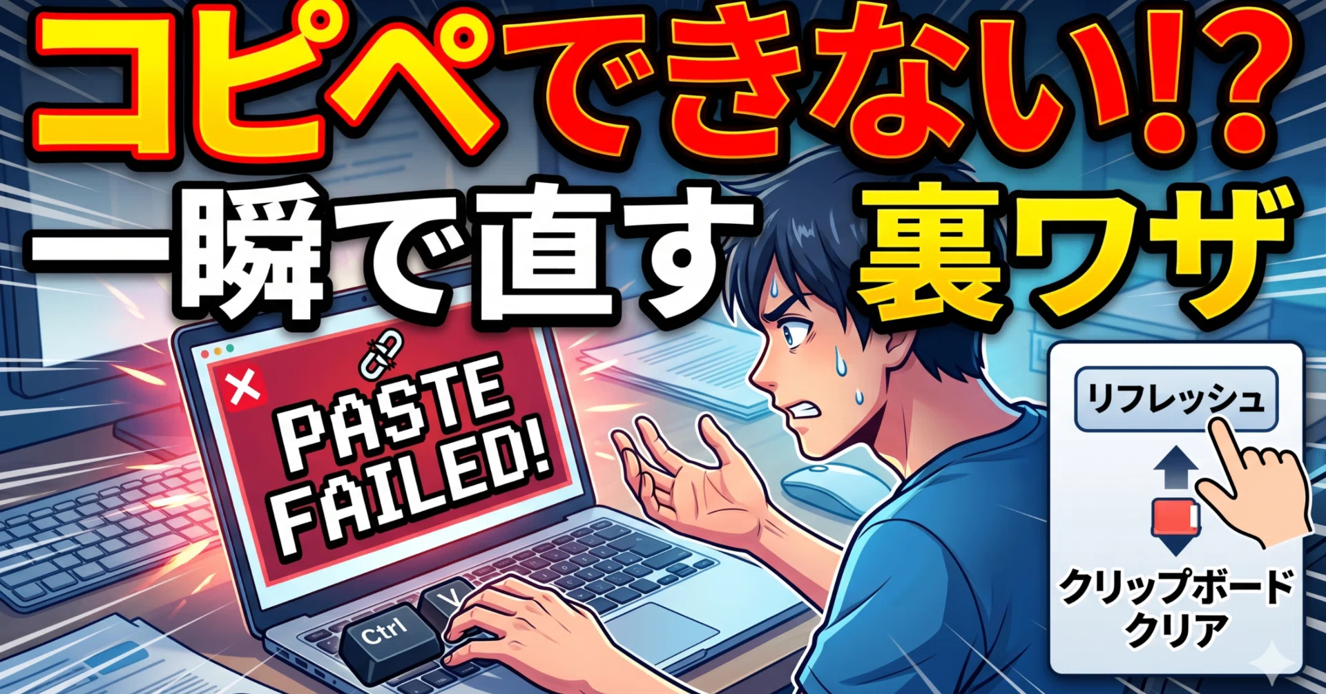 ctrl v 効か ない
