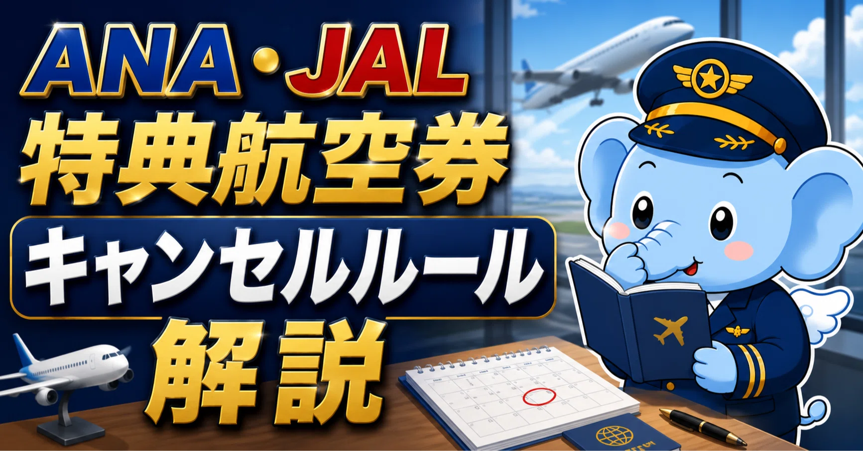 特典航空券のレシピ㉓】特典航空券のキャンセル・変更でマイルを損