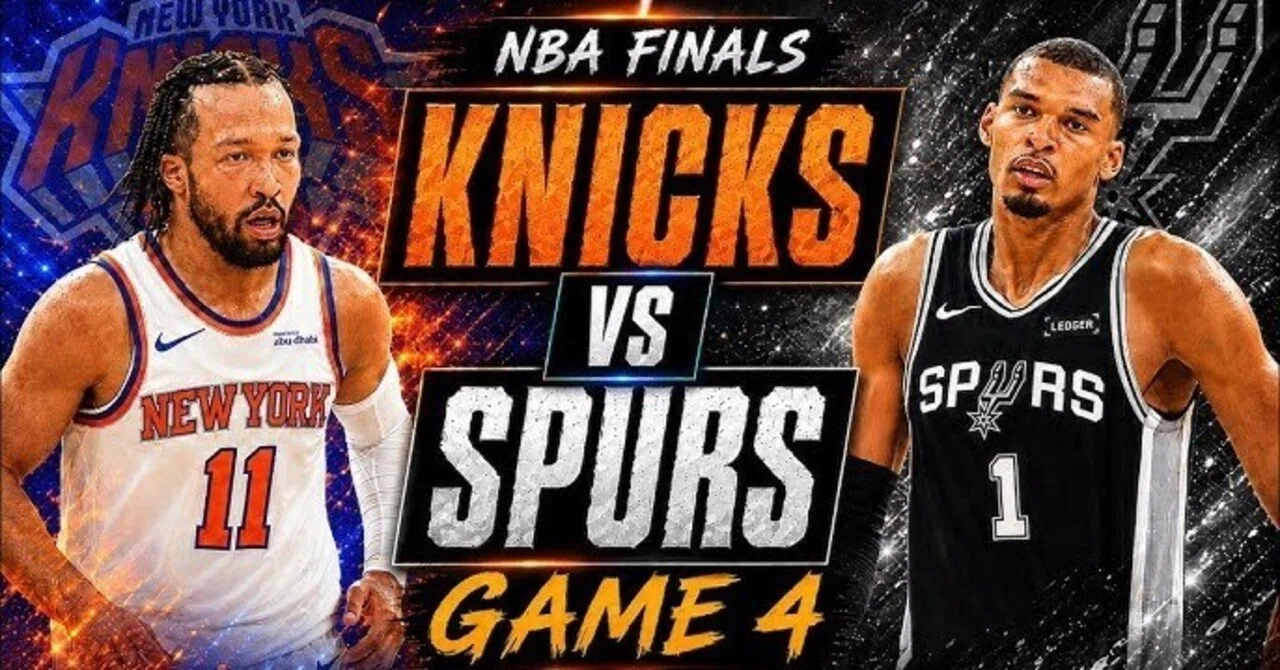 NBA 2026 Final Game4 : New York Knicks vs San Antonio Spurs｜ishi_papa