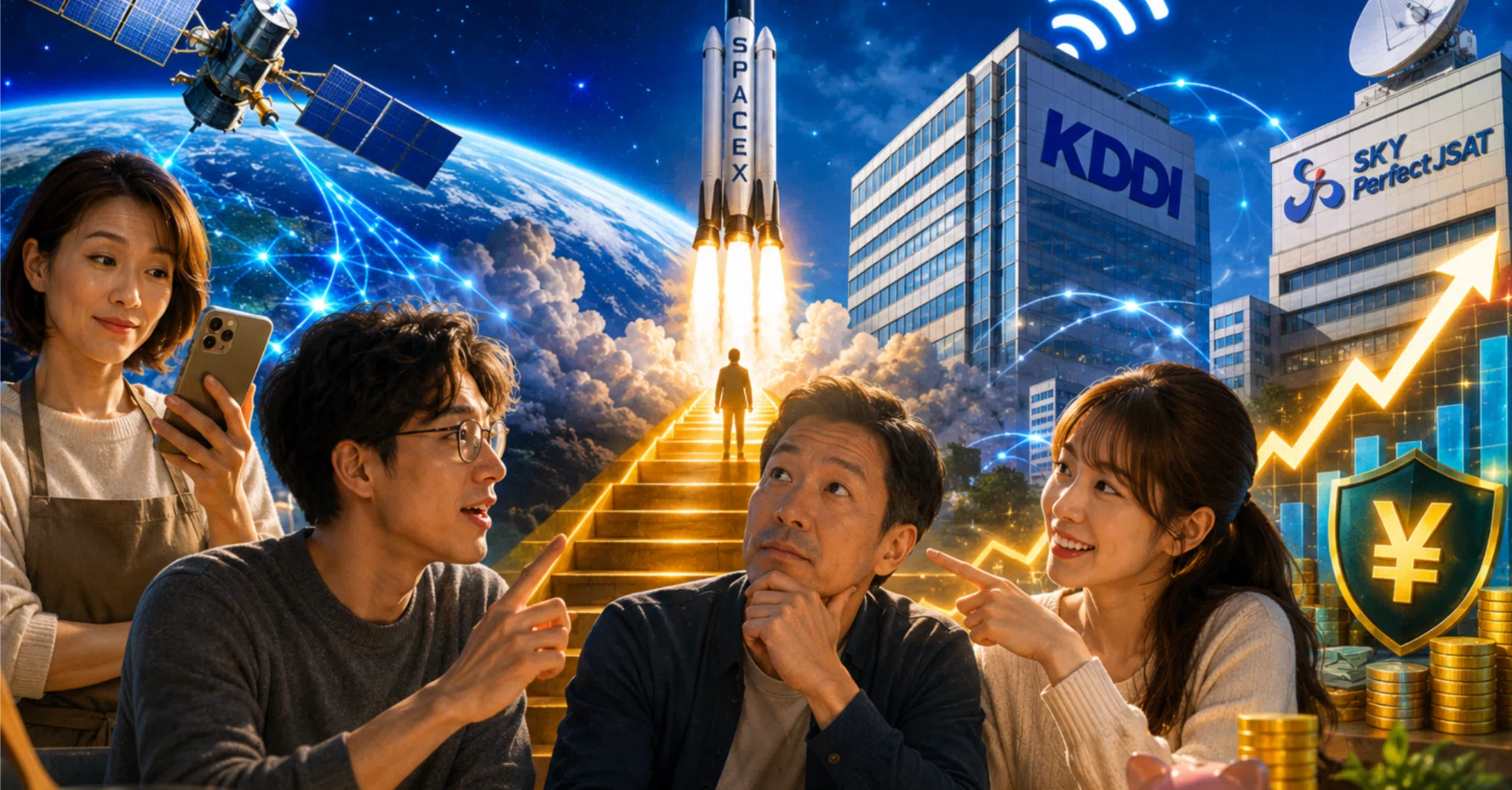 SpaceX上場に沸く今、あえて「買わない」という選択：配当投資家が狙う