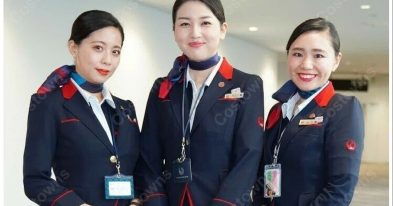 CA制服・航空会社風制服でつくる、きちんと上品なキャビンアテンダント
