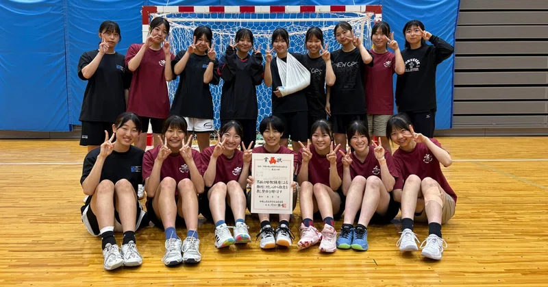 【桐蔭高校】ハンドボール部 県総体第3位！近畿大会出場決定！