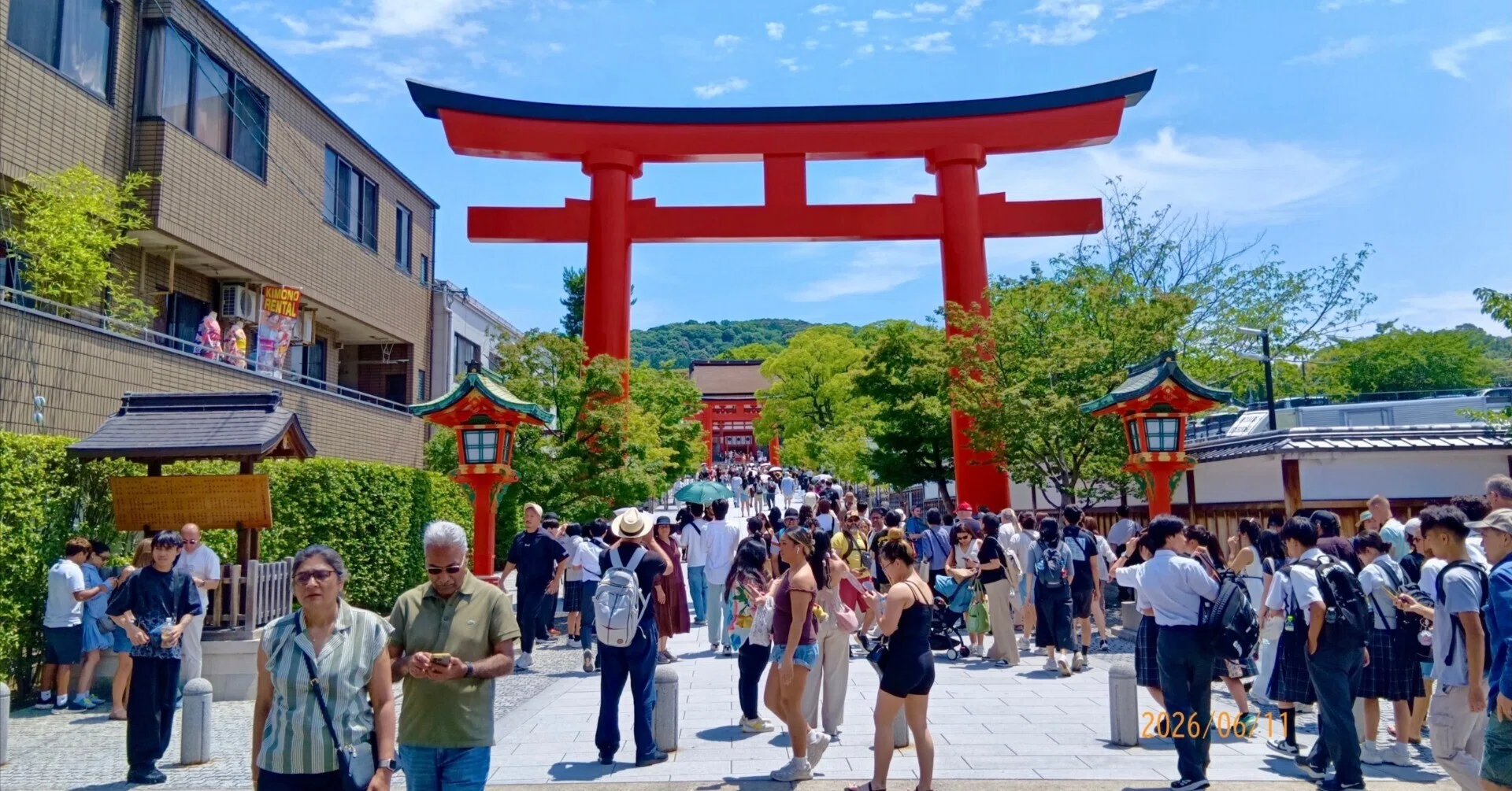 今週の伏見稲荷大社(9) 2026年6月11日(木)---La ĉi-semajna sanktejo